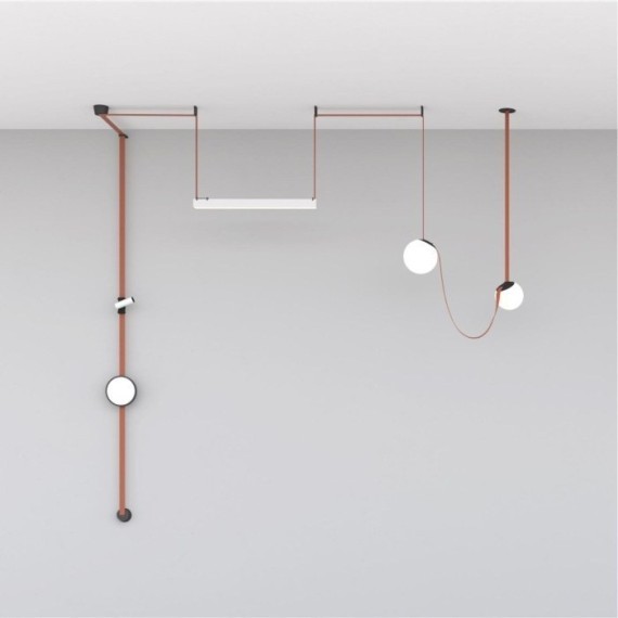 DK5551-BK Cветодиодный светильник на ременный шинопровод Denkirs Belty CRI90+ 3000К 850Лм 360° 10Вт