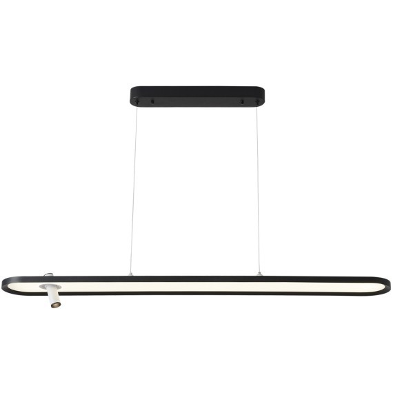 Светильник подвесной Crystal Lux CONTOUR SP45W LED BLACK 3800/245