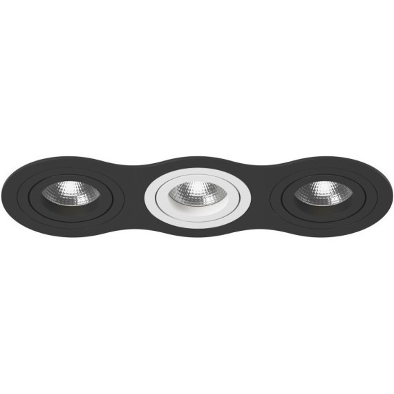 Встраиваемый светильник Lightstar i637070607 Intero 16 под лампы 3xGU10 150W