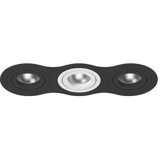 Встраиваемый светильник Lightstar i637070607 Intero 16 под лампы 3xGU10 150W