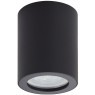 DK3007-BK Накладной светильник влагозащ., IP 44, 15 Вт, GU10, черный, алюминий