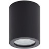 DK3007-BK Накладной светильник влагозащ., IP 44, 15 Вт, GU10, черный, алюминий