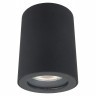 DK3007-BK Накладной светильник влагозащ., IP 44, 15 Вт, GU10, черный, алюминий