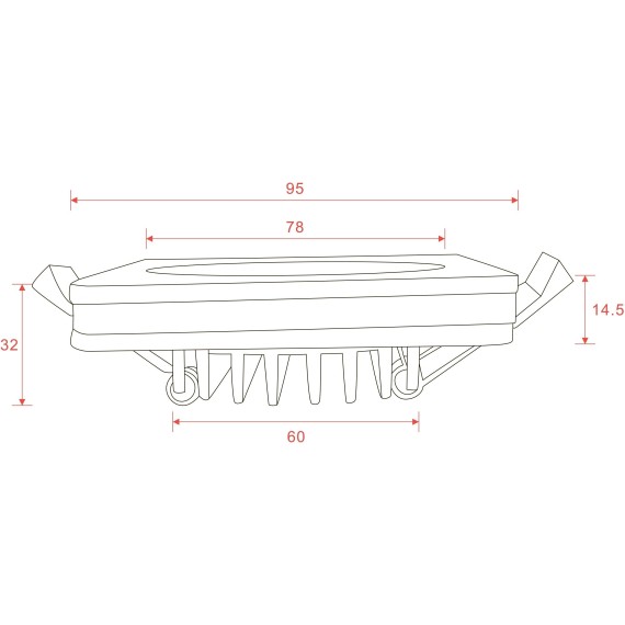 Встраиваемый светильник Maytoni DL303-L12W Phanton светодиодный LED 12W