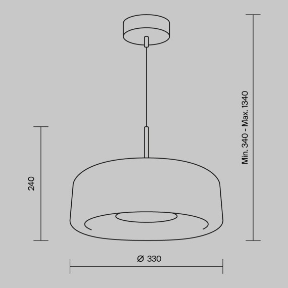 Подвесной светильник светодиодный Madmen MOD127PL-L6AM