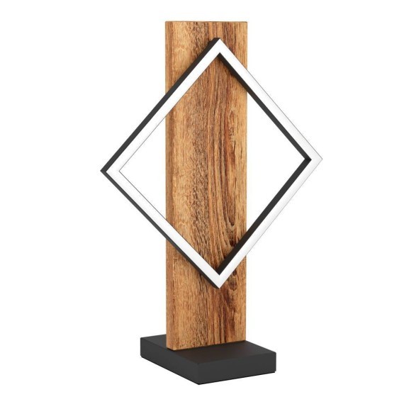 901937 BOYAL Настольная светодиодная лампа с выключателем, 13Вт, 3000К, дерево, пластик