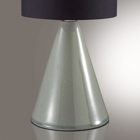 8132/1T MODERNI LN25 серый/черный, керамика/текстиль Настольная лампа Е14 1*40W 220V SEGI