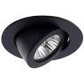 Встраиваемый светильник Arte Lamp A4009PL-1BK ACCENTO под лампу 1xGU10 50W