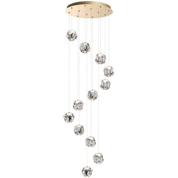 Люстра каскадная LED 60W 4000K 2800Лм Odeon Light JEMSTONE 5085/60L