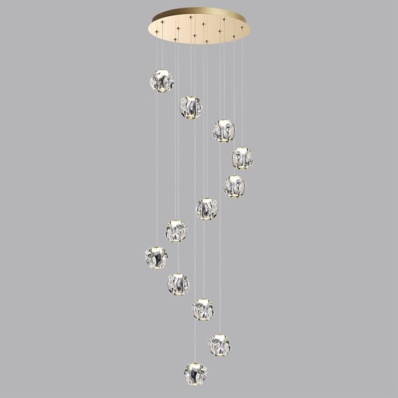 Люстра каскадная LED 60W 4000K 2800Лм Odeon Light JEMSTONE 5085/60L