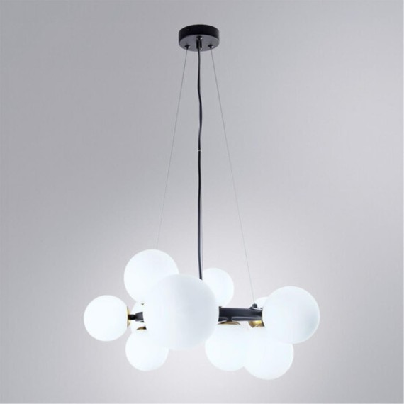 Подвесная люстра Arte Lamp GEMINI A2243SP-10BK