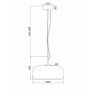 Подвесной светильник светодиодный Madmen MOD127PL-L6BR