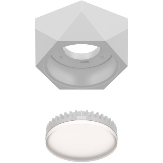 4668-1U, уличный светильник, L110xW95xH42, 1xGX53LEDx15W, IP54, excluded
