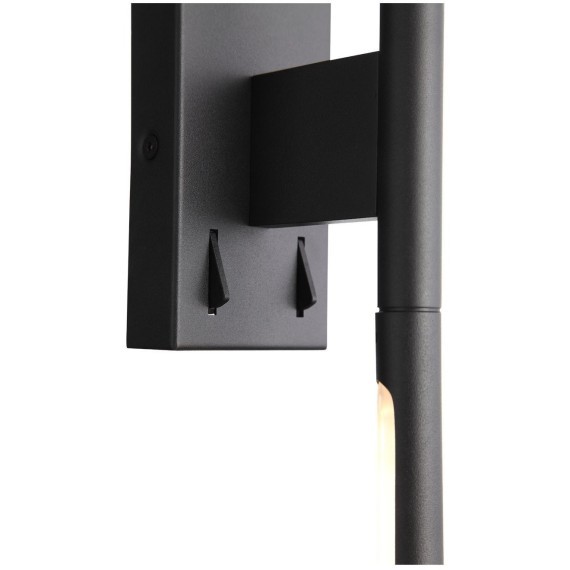 SL1580.401.01 Светильник настенный ST-Luce Черный/Белый LED 1*12W 3200K RALIO