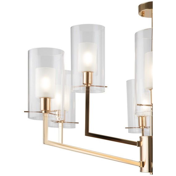 Люстра на штанге Freya FR5206PL-09FG Felicity под лампы 9xE14 60W