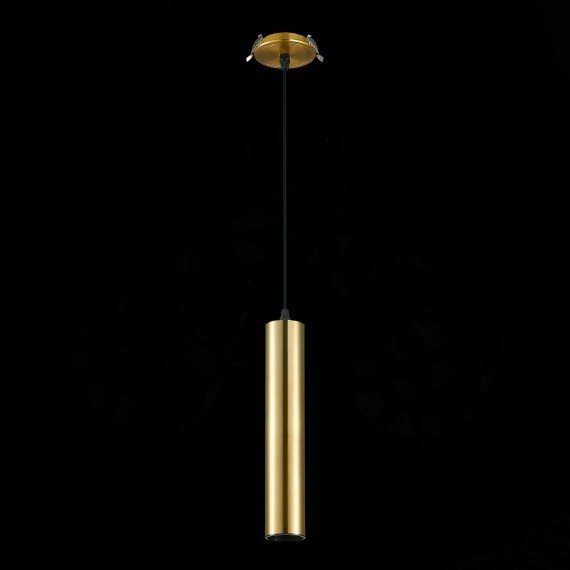 ST151.308.01 Встраиваемый подвесной светильник Золотистый GU10 1*50W  IP20 D54xH290 220V Без ламп Подвесные светильники