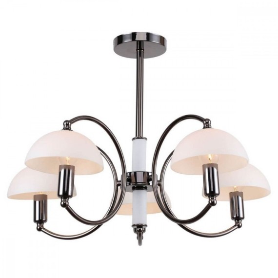 Люстра потолочная Lussole GRLSP-8084 GILA IP21 под лампы 5xE14 30W