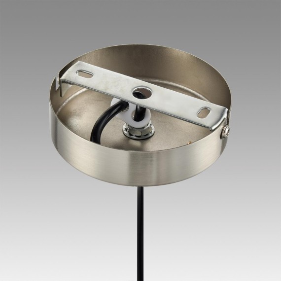 8039/3 MODERNI LN24 никель/мятный/серый/белый, металл/текстиль Подвесной светильник Е27 3*60W 220V ILAIDA