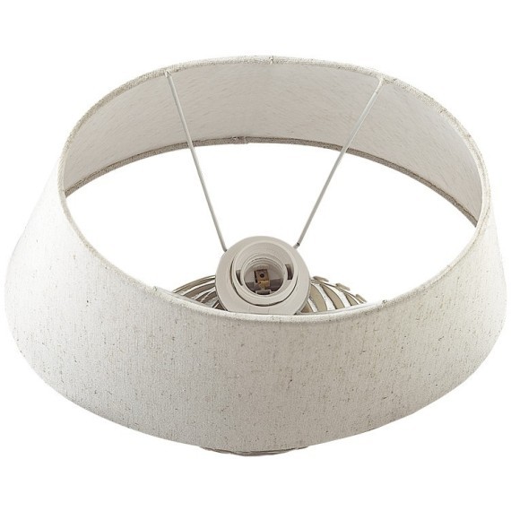 8134/1T MODERNI LN25 бежевый, керамика/текстиль Настольная лампа E27 1*60W 220V RAMORA