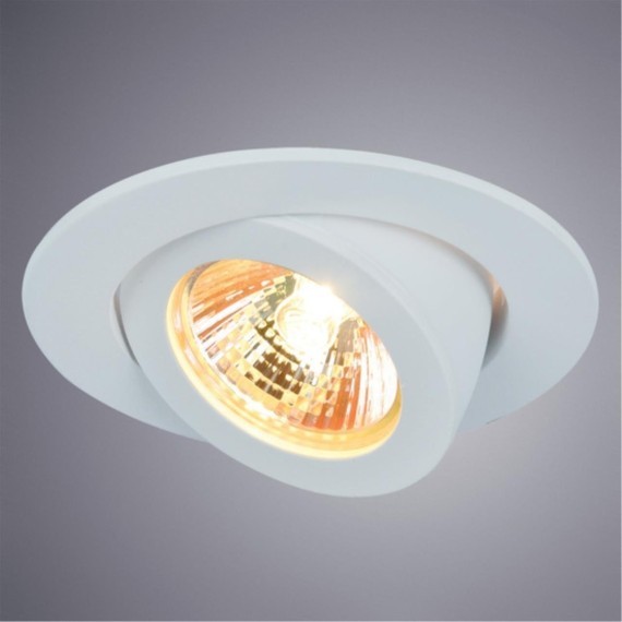 Встраиваемый светильник Arte Lamp A4009PL-1WH ACCENTO под лампу 1xGU10 50W