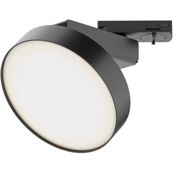 Однофазный двужильный светодиодный трековый светильник Maytoni Unity TR043-1-12W3K-B Zon 3000К 840Лм CRI85+ 110° 12Вт