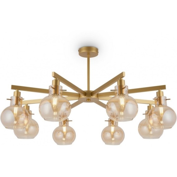 Люстра потолочная Freya FR5183PL-08G Circle под лампы 8xE14 60W