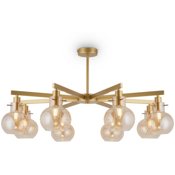 Люстра потолочная Freya FR5183PL-08G Circle под лампы 8xE14 60W