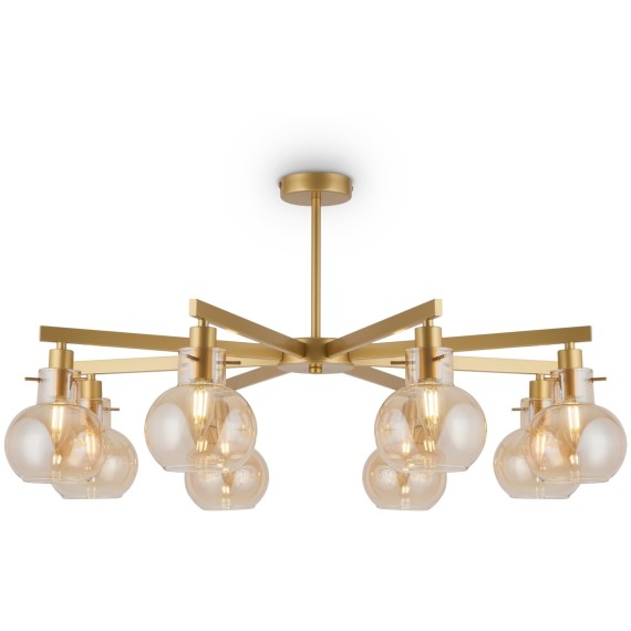 Люстра потолочная Freya FR5183PL-08G Circle под лампы 8xE14 60W