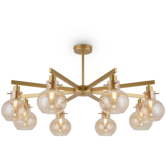 Люстра потолочная Freya FR5183PL-08G Circle под лампы 8xE14 60W