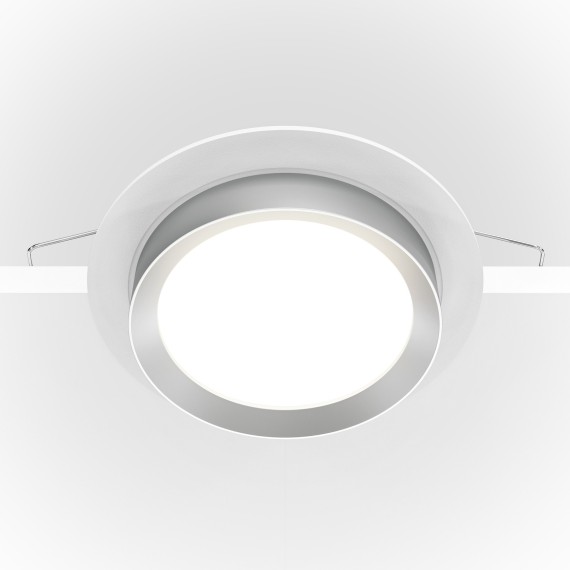 Встраиваемый светильник Maytoni DL086-GX53-RD-WS Hoop под лампу 1xGX53 15W