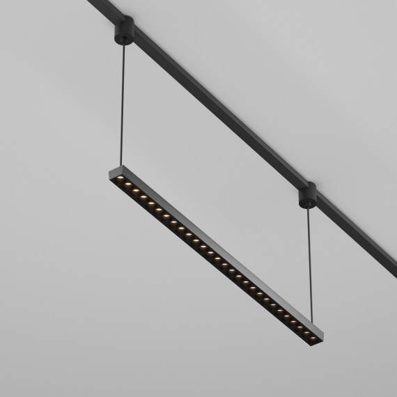 TR169-1-26W3K-M-B Светодиодный светильник на резиновый шинопровод Maytoni Elasity CRI90+ 3000К 940Лм 36° 26Вт