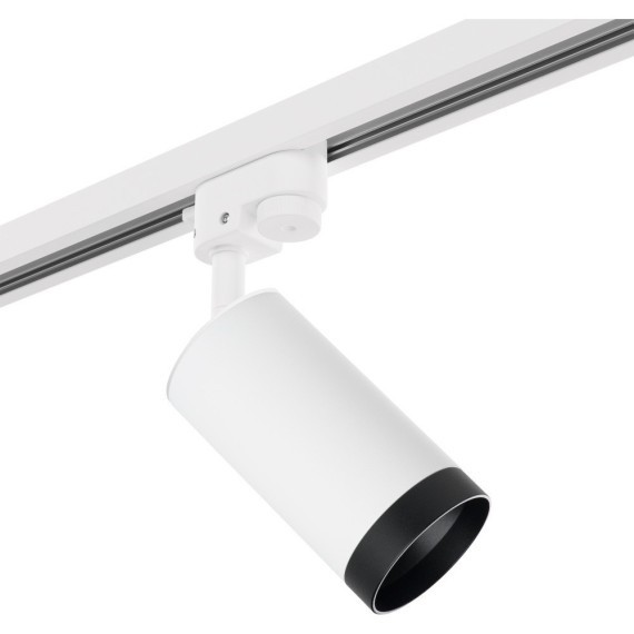 Однофазный двужильный трековый светильник Lightstar R1T4363437 Rullo под сменную лампу GU10