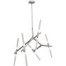 SL947.102.10 Люстра потолочная ST-Luce Серебристый/Белый G9 10*5W LACONICITA