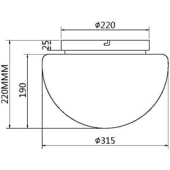 Потолочный светильник Maytoni MOD270CL-01G