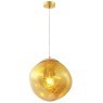Светильник подвесной Crystal Lux MALAGA SP1 D280 GOLD