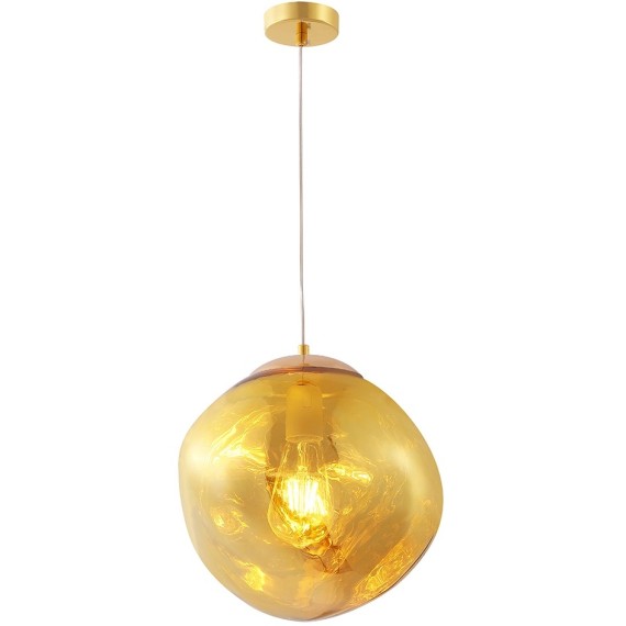 Светильник подвесной Crystal Lux MALAGA SP1 D280 GOLD