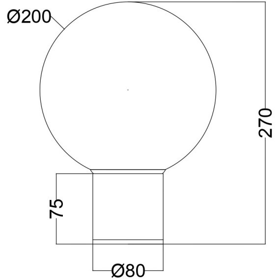 Настенный светильник (бра) Outdoor O598WL-01B1