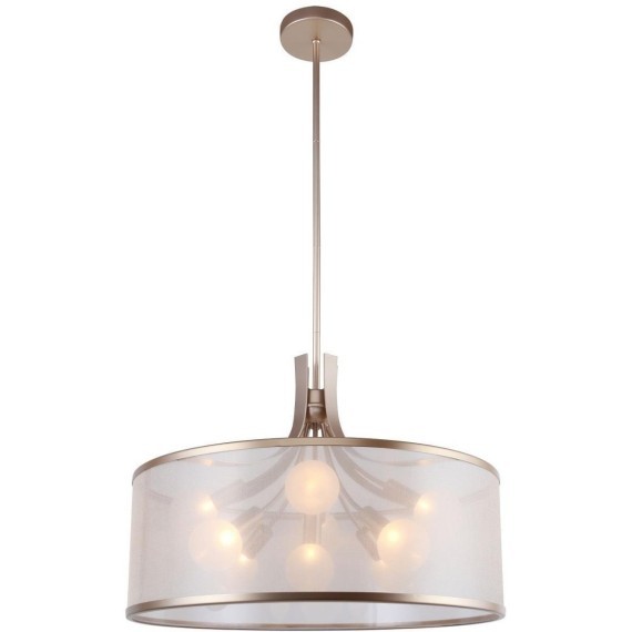 2551-9P, подвесная люстра, D600xH500/1000, 9xG9x40W, excluded