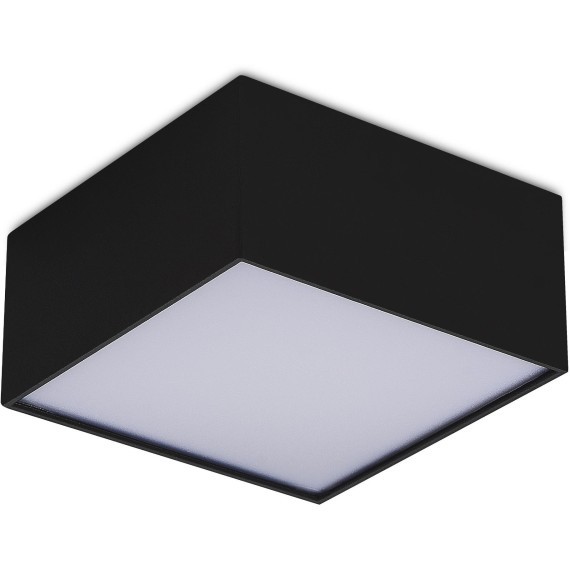 ST608.432.12 Светильник потолочный Черный LED 1*12W 3000K 1 080Lm Ra90 120° IP20 L120xW120xH55 180- Накладные светильники