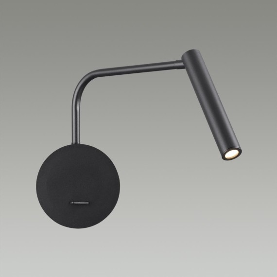 5637/3WL LEDIO LN23 039 чёрный Бра LED 3W 3000K 140Лм 220V FINN