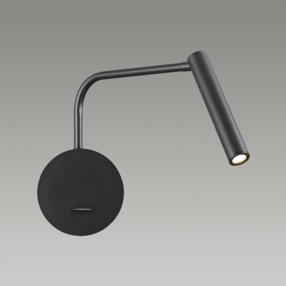 5637/3WL LEDIO LN23 039 чёрный Бра LED 3W 3000K 140Лм 220V FINN