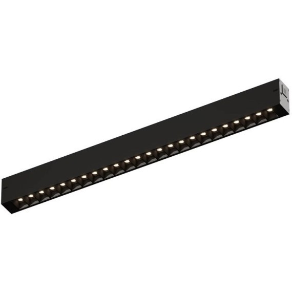 DK8002-CONN-BK Трековый черный светодиодный светильник-коннектор Denkirs SMART LINEAR 18Вт, 1520Лм, CRI90, 3000K-6000K, 120°