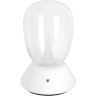 Настольная лампа диммируемая 10W 3000K прозрачный/белый Uovo III Lightstar 807906