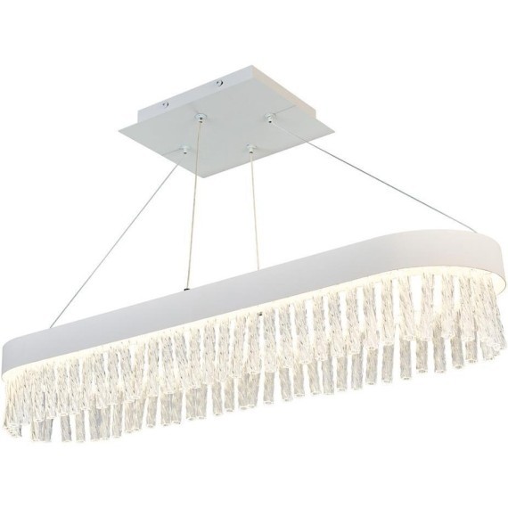 4698-8P, подвесная люстра, L800xW200xH1000/1200, LEDx40W, 2000LM, 4000K, included