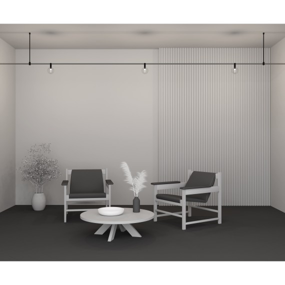 Светильник на гибкий шинопровод Maytoni Flexity TR205-1-3W3K-B 3000K 233лм 3Вт