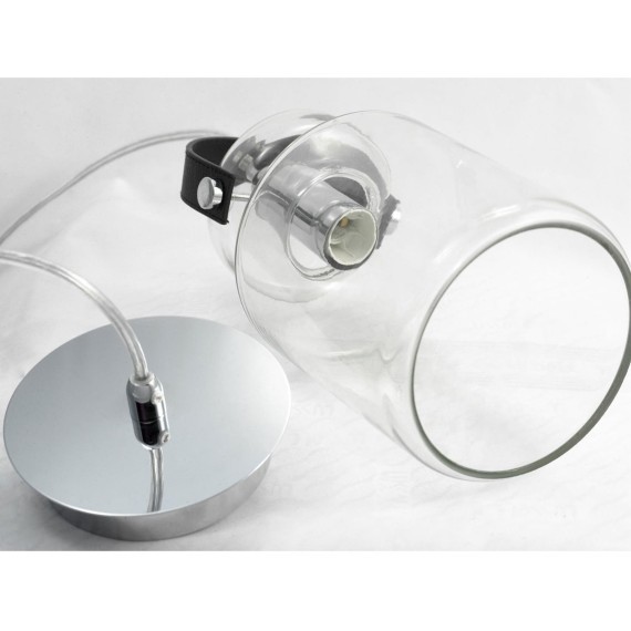 Подвесной светильник с 1 плафоном Lussole GRLSP-9638 BRIGHTON IP21 под лампу 1xE14 6W