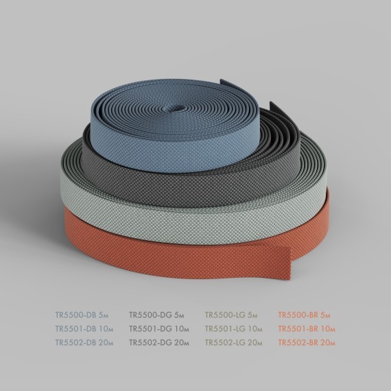 Шинопровод ременный 10м темно-синий Denkirs Belty TR5501-DB