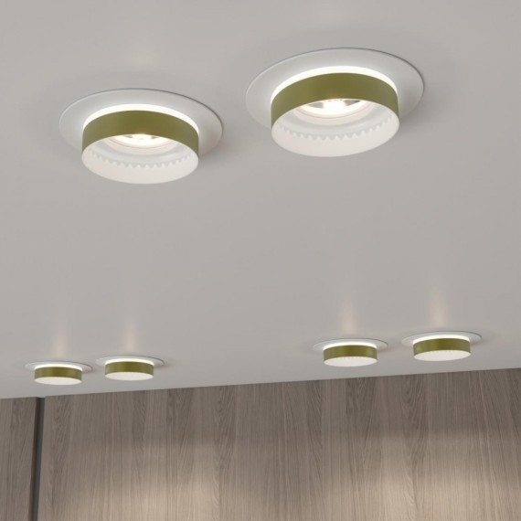 Встраиваемый светильник Novotech 370783 WATER IP44 под лампу 1xGU10 9W