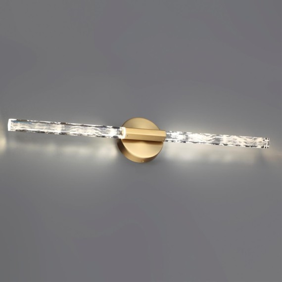 6679/6WL L-VISION ODL24 149 Настенный светильник античная бронза/металл/хрусталь IP20 LED 6W 360Лм 4000K ALETTA