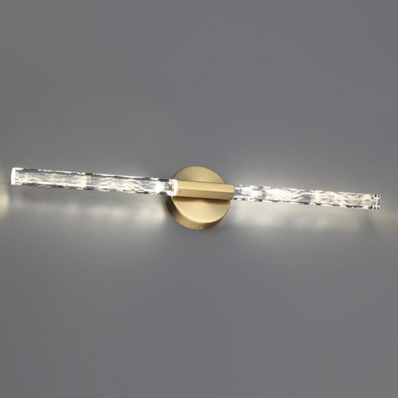 6679/6WL L-VISION ODL24 149 Настенный светильник античная бронза/металл/хрусталь IP20 LED 6W 360Лм 4000K ALETTA